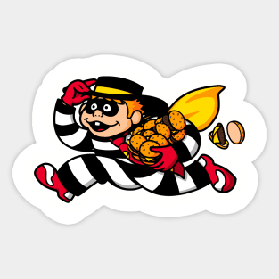 Burger Theft! Sticker